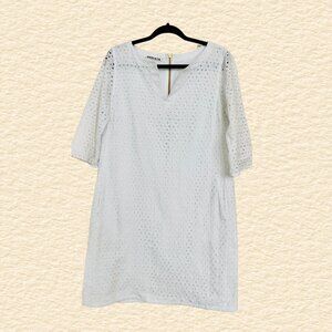 White Dress Cotton Vanilia